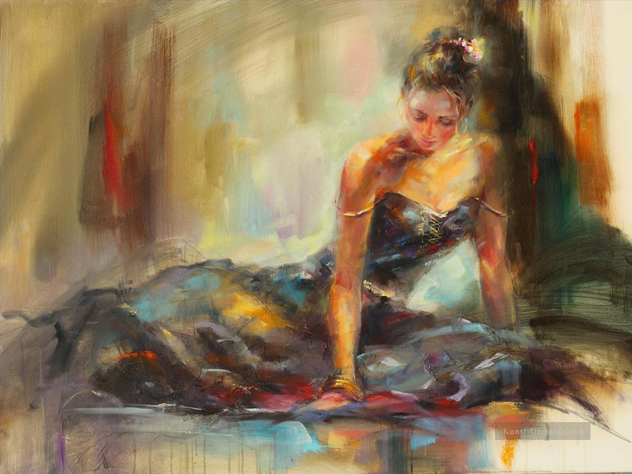 Schöne Mädchen Tänzer AR 04 Impressionist Ölgemälde